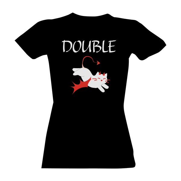 Tričko s potiskem Double trouble