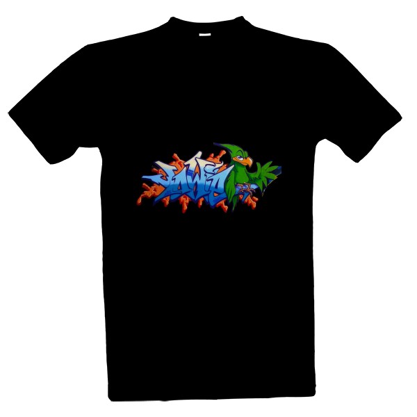 Tričko s potiskem graffitti 3