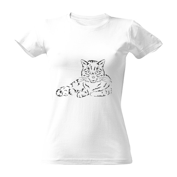 Tričko s potiskem kočka-kočka1