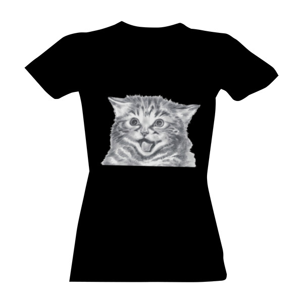 Tričko s potiskem kočka-kočka3
