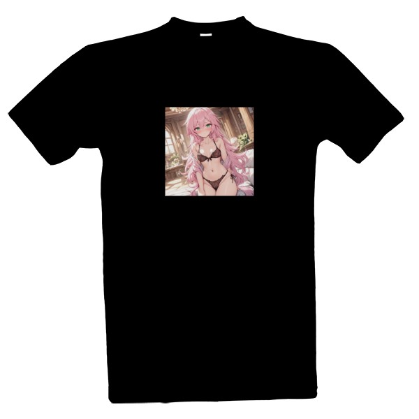 Tričko s potiskem Senpai girl