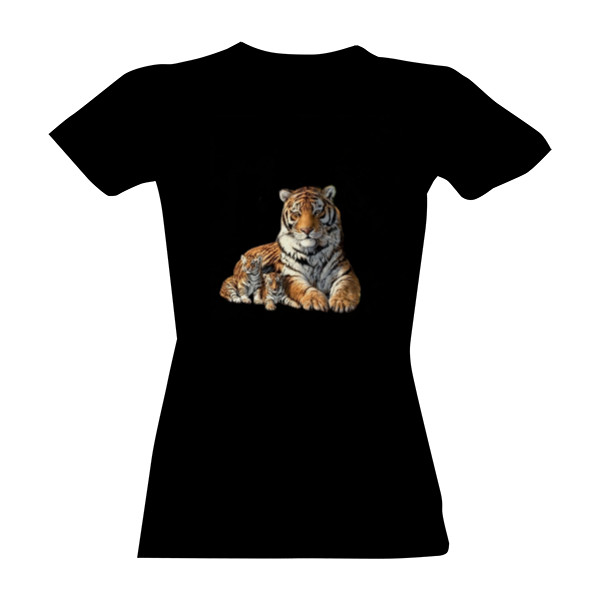 Tygřice s mládaty 1